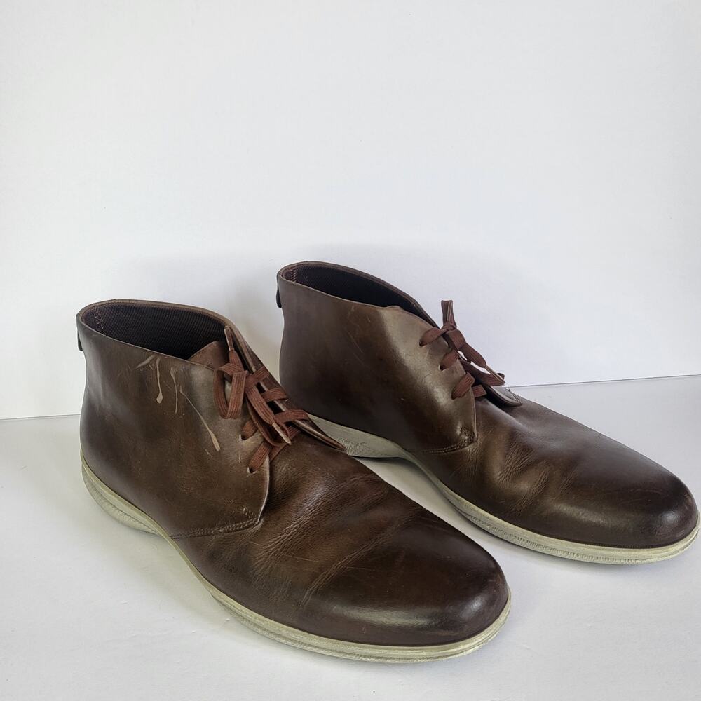Ecco Shoe Grenoble Chukka Boot Leather Size 10.5